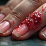 infection ongle main